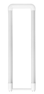 1950 Lumens - 15 Watt - 5000 Kelvin - T8 U-Bend LED - Hybrid A+B Type 6 in. Leg Spacing - Operates with Compatible T8 Ballast or as Ballast Bypass - 120-277 Volt - Case of 10 - PLTS-60017